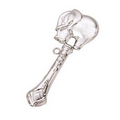 Sterling Silver Elephant Baby Rattle